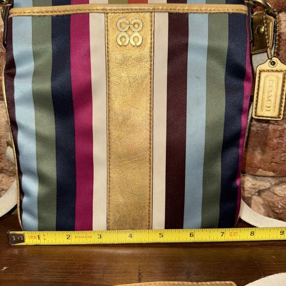 VINTAGE COACH Julia LEGACY CLASSIC Signature Crossbody Purse W/ Wallet money - Picture 4 of 10